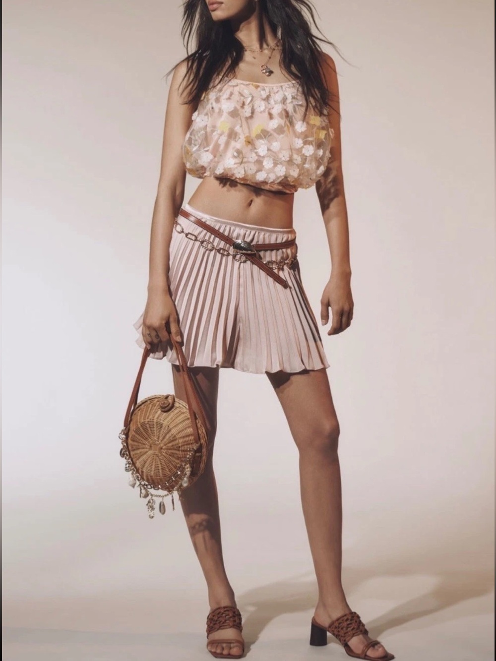 By Anthropologie Silky Plissé
Shorts
